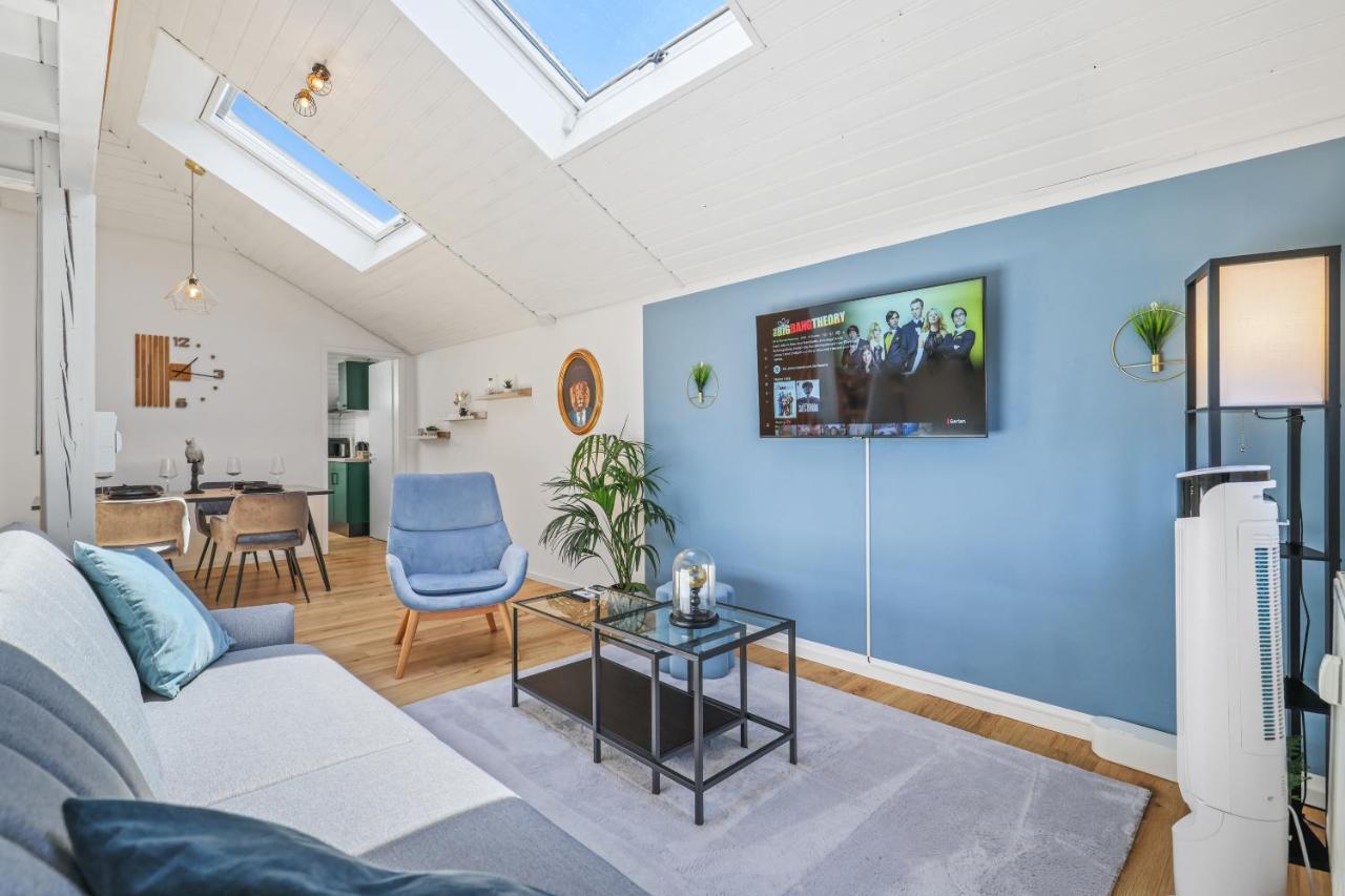 Apart21 - Blue - Maisonette - Netflix - Parking - Near Audi Ingolstadt Exterior photo
